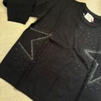 Remera de hilo de lana con estrellas en strass - Imagen 5