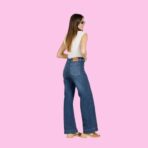 Wide leg elastizado Sarah Kay - Imagen 3