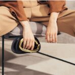 Mini Bag Negra con dorado cuero ecológico