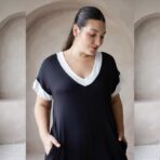 Mono amplio, confeccionado en viscosa elastizada - Imagen 4