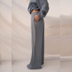 Pantalón de tencel celeste cielo - Imagen 4