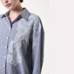 Camisa de corte clásico, con Aplique. - Imagen 6