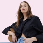 Camisa de poplin negra - Imagen 5