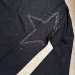 Remera de hilo de lana con estrellas en strass - Imagen 3