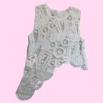 Top artesanal de hilo calado - Imagen 4