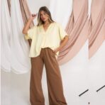 Blusa de satén rústico - Imagen 8