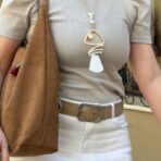 Bolso tipo Boho bag en gamuza sintética. - Imagen 5