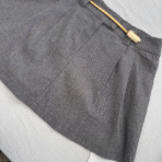 Short mini gris - Imagen 3