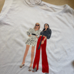 Remera rayada con estampa - Imagen 6