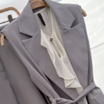 Chaleco largo y pantalón sastrero. - Imagen 4